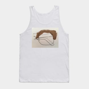 Hipster glasses Tank Top